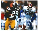 AUTO BARRY FOSTER SIGNED 8X10 PHOTO PITTSBURGH STEELERS STEEL-TOWN MEMORABILIA