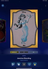 Topps Digital Disney Collect Flagship 2025 Princess Jasmine Legendary