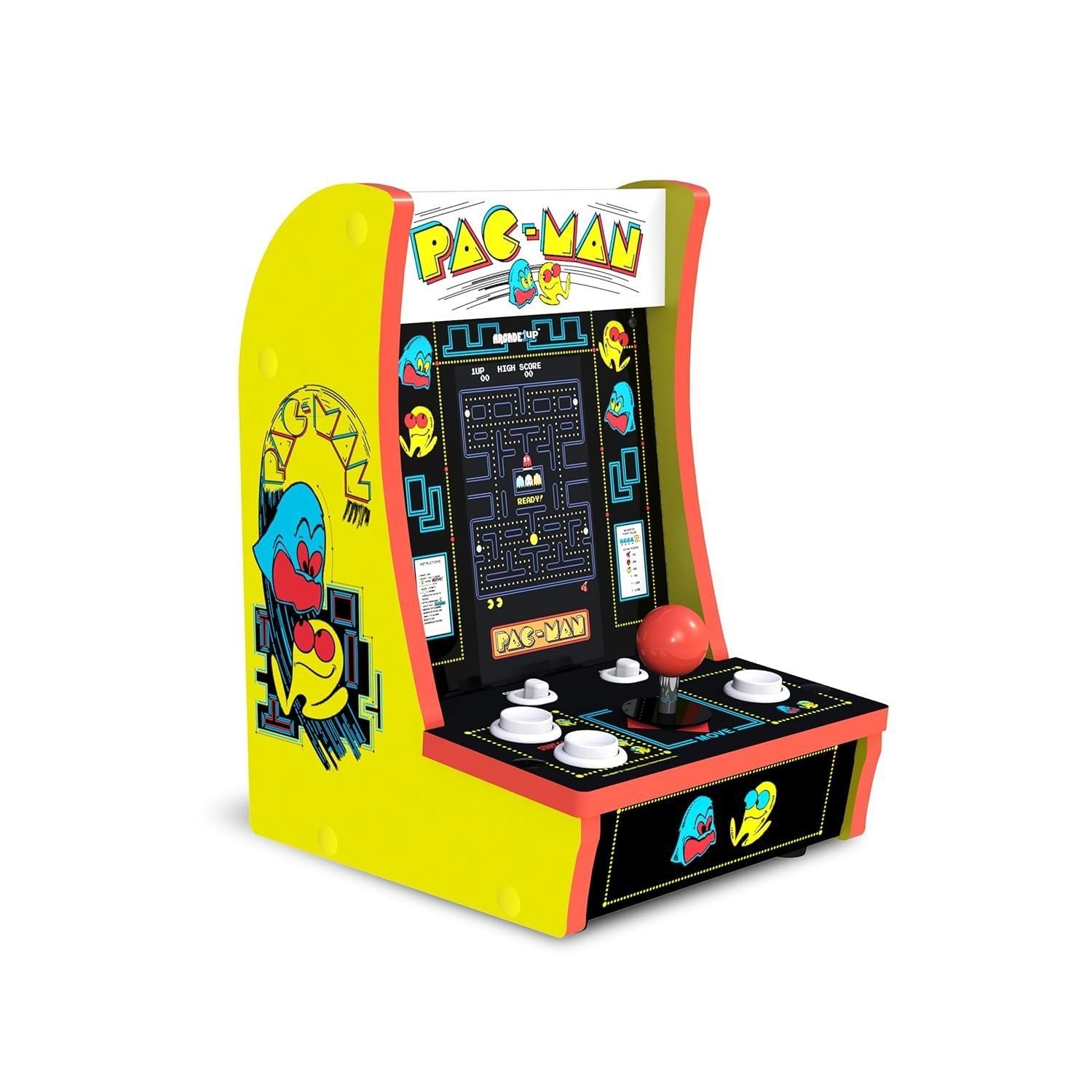 Arcade1Up Pac-Man 3-in-1 Countercade Tabletop Arcade Machine