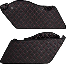 HDBUBALUS Non-Stretched Saddlebag Liners Inserts Non-Stretched, Red Thread 