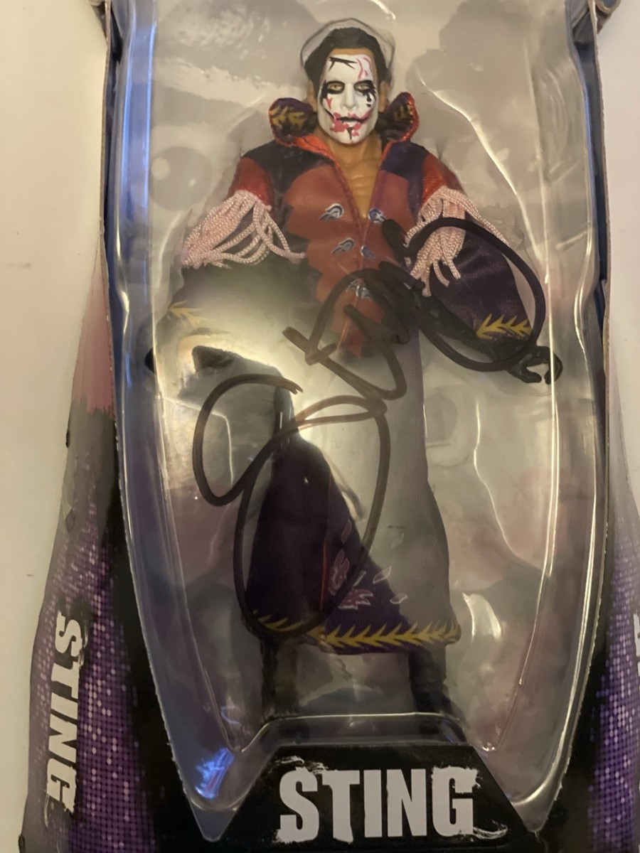 2012 TNA Impact Jakks Sting Joker Deluxe Wrestling Figure