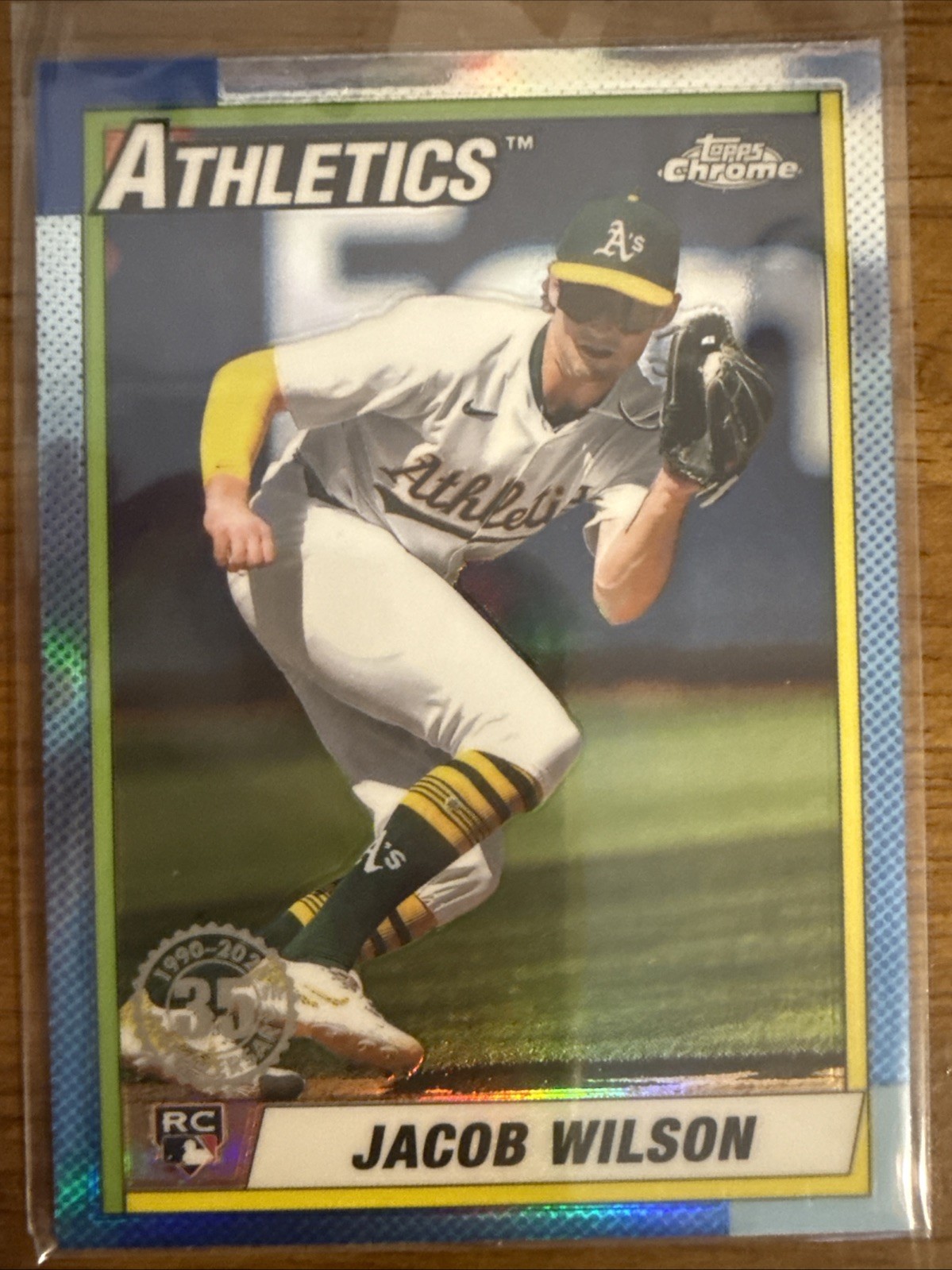 2025 Topps Chrome - 1990 Topps Baseball Jacob Wilson #90CB-18 (RC)