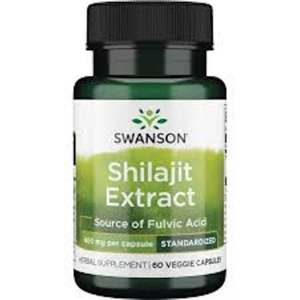 Swanson, Shilajit Extract 400Mg FulvosäUre 60 Veg. Kapseln Super Preis-image