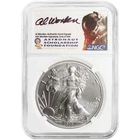 2020 $1 American Silver Eagle NGC MS70 Al Worden Signature Label 1 of 500