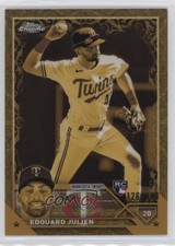 2023 Topps Gilded Collection Rookie Cast in Gold /199 Edouard Julien #155 02u3