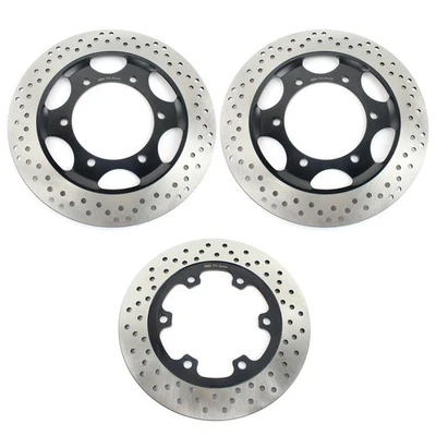 pr TRIUMPH Trophy 1200 91 93 Daytona Sprint 900 Disques de frein Avant & Arrière - Photo 1/4