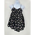 Free People Babydoll Dress Large Bubble Hem Whimsy Fairygrunge Dainty Floral New