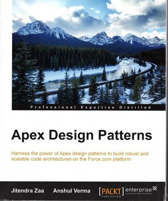 Apex Design Patterns by Jitendra Zaa and Anshul Verma (2016, Trade Paperback)
