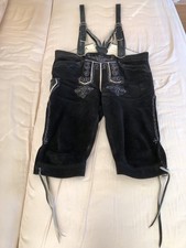 Lederhose Kniebundhose Hirschlederne aus Berchtesgaden WIE NEU