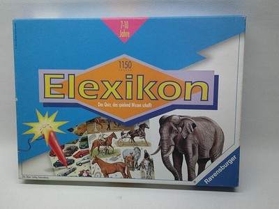 RAVENSBURGER - ELEXIKON - DAS QUIZ, DAS SPIELEND WISSEN SCHAFFT - 1150 FRAGEN