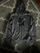 Youth Nike Hoodie Gray Size Youth Large