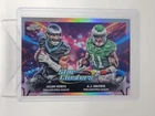 2025 Topps Cosmic Chrome A.J. Brown/Jalen Hurts Base (RAW)