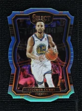 2017 Select Premier Level Light Blue Die-Cut Prizm /185 Stephen Curry #143 1d59