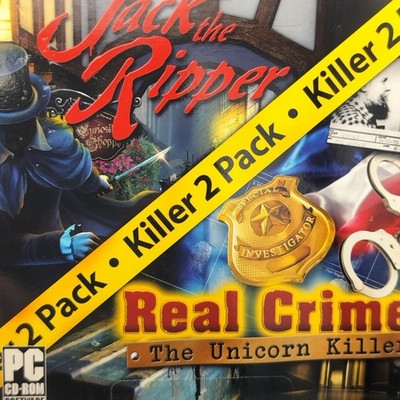 Real Crime Jack the Ripper & The Unicorn Killer PC CD ROM  2010 Video Game