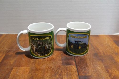 John Deere Coffee Mugs Pair