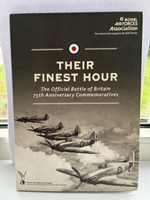 Their Finest Hour Battle of Britain 75th Anniv 6pc Coin Set 2015 no  gold