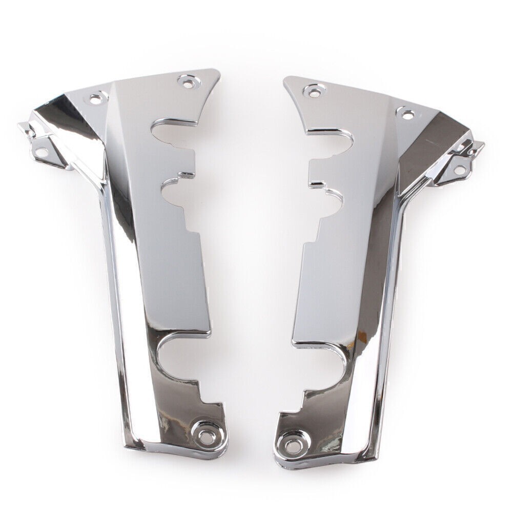 Set Chrome Lower Rear Frame Cover Fairing For Honda Goldwing GL1800 2001-2011