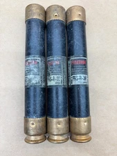 Lot of 3x Fusetron FRS-R-30 Fuse Dual Element Time Delay Class RK5 Bussmann