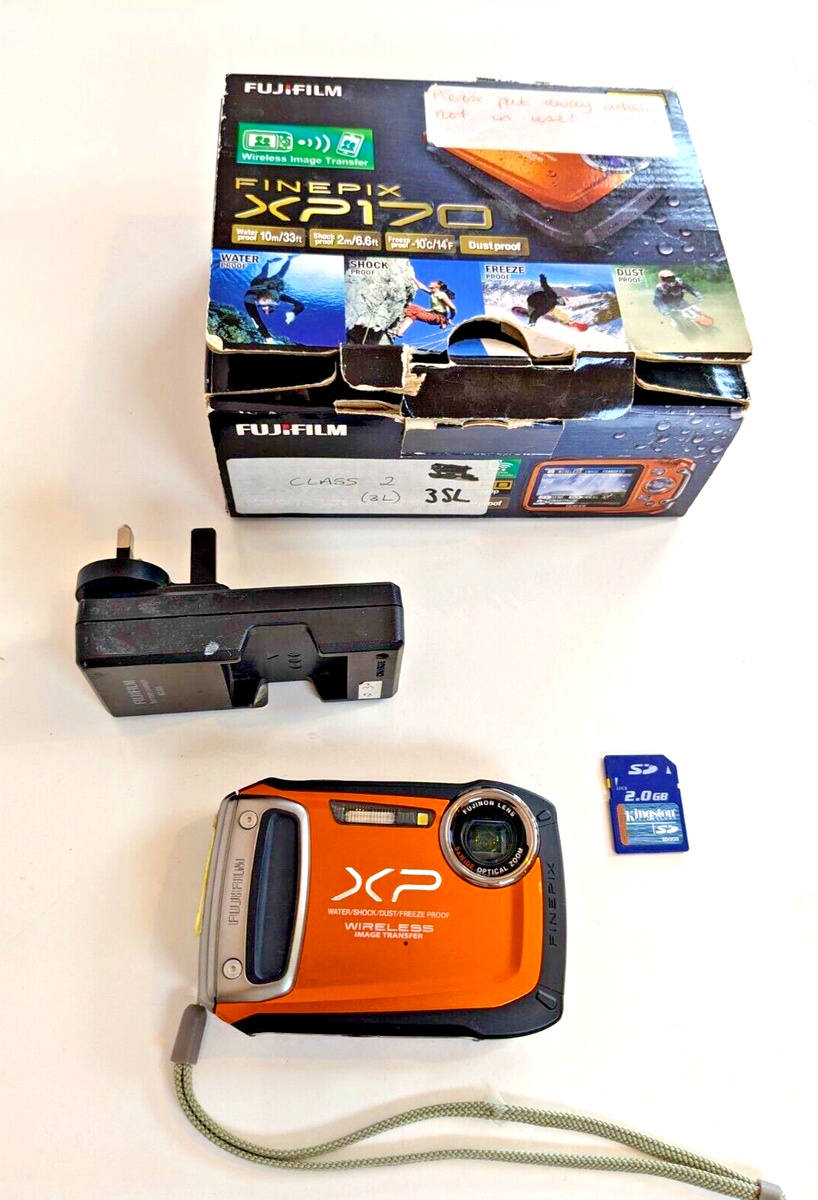 Fujifilm FinePix XP170 Waterproof Shock Proof Digital Camera