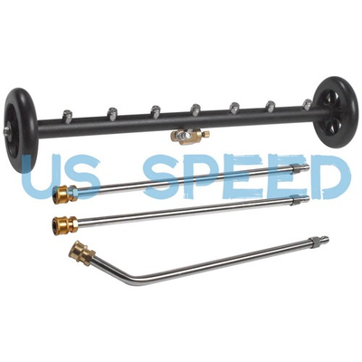 #ad 22quot; Dual Function Undercarriage Pressure Washer Cleaner w 7 nozzles amp; 3 Wand $51.89