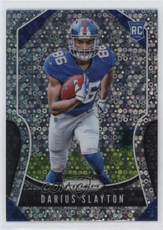 2019 Panini Prizm Rookies Disco Prizm Darius Slayton #356 4jk