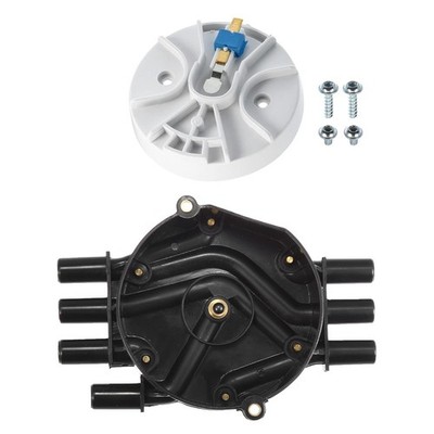 Motoforti Ignition Distributor Set Cap Rotor Kil Brass Terminals Electronics