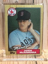 1987 Topps - John McNamara #368 Boston Red Sox