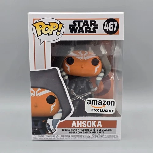 Funko Pop! Vinyl Figure Star Wars Ahsoka Tano #467 Amazon Exclusive NIB