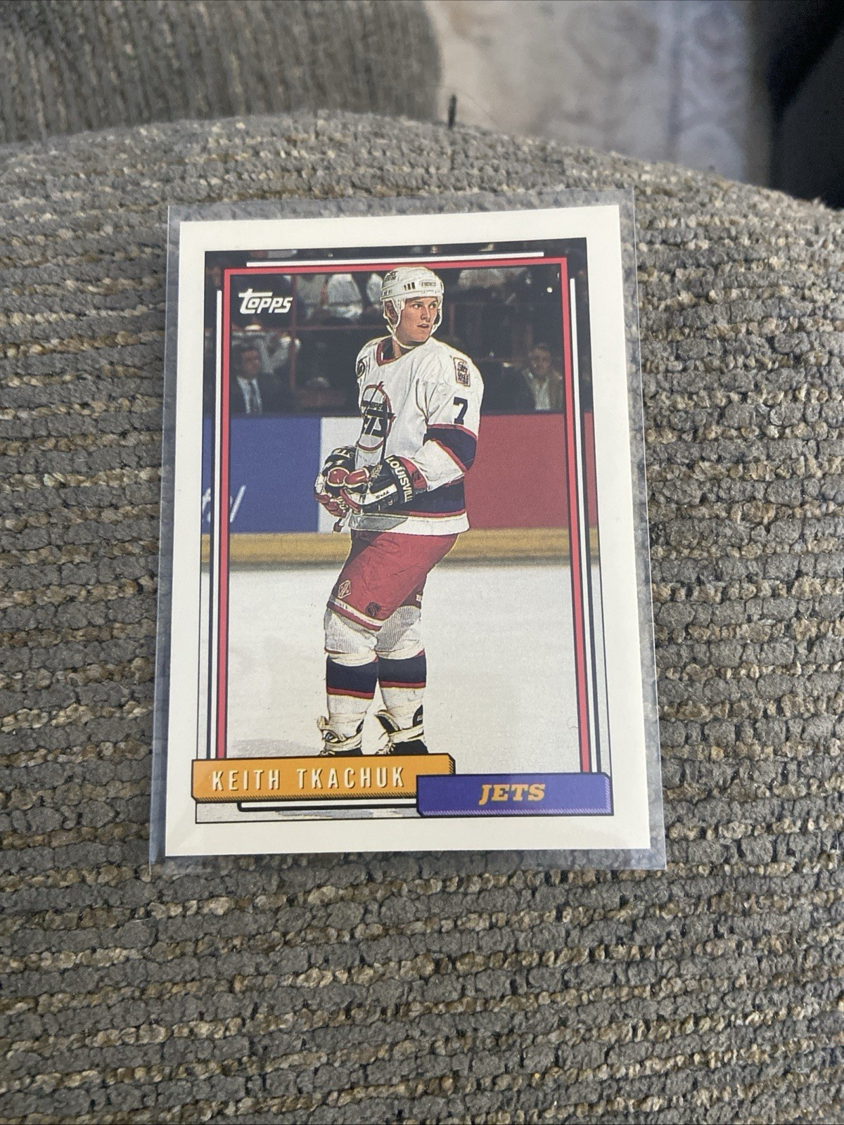 1992-93 Topps Hockey #102 Keith Tkachuk (RC) Winnipeg Jets