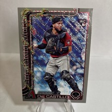 2025 Topps Holiday - Adrian Del Castillo #H181 Holiday Silver Glitter (RC)
