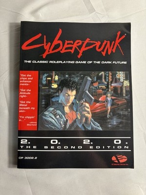 Cyberpunk 2020 2nd Edition Core Rulebook v2.01 RPG R Talsorian CP3002.2