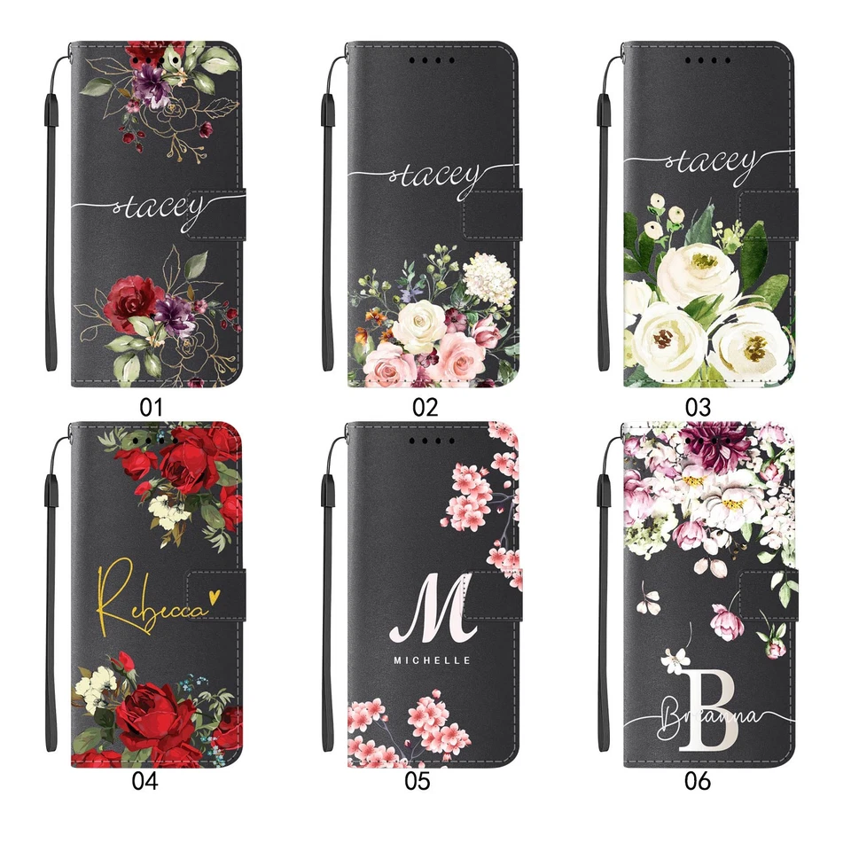 Flowers Pattern Kickstand Cover For Xiaomi 13 14 15 Redmi Note 14 Pro Phone Case - Image 2 of 4