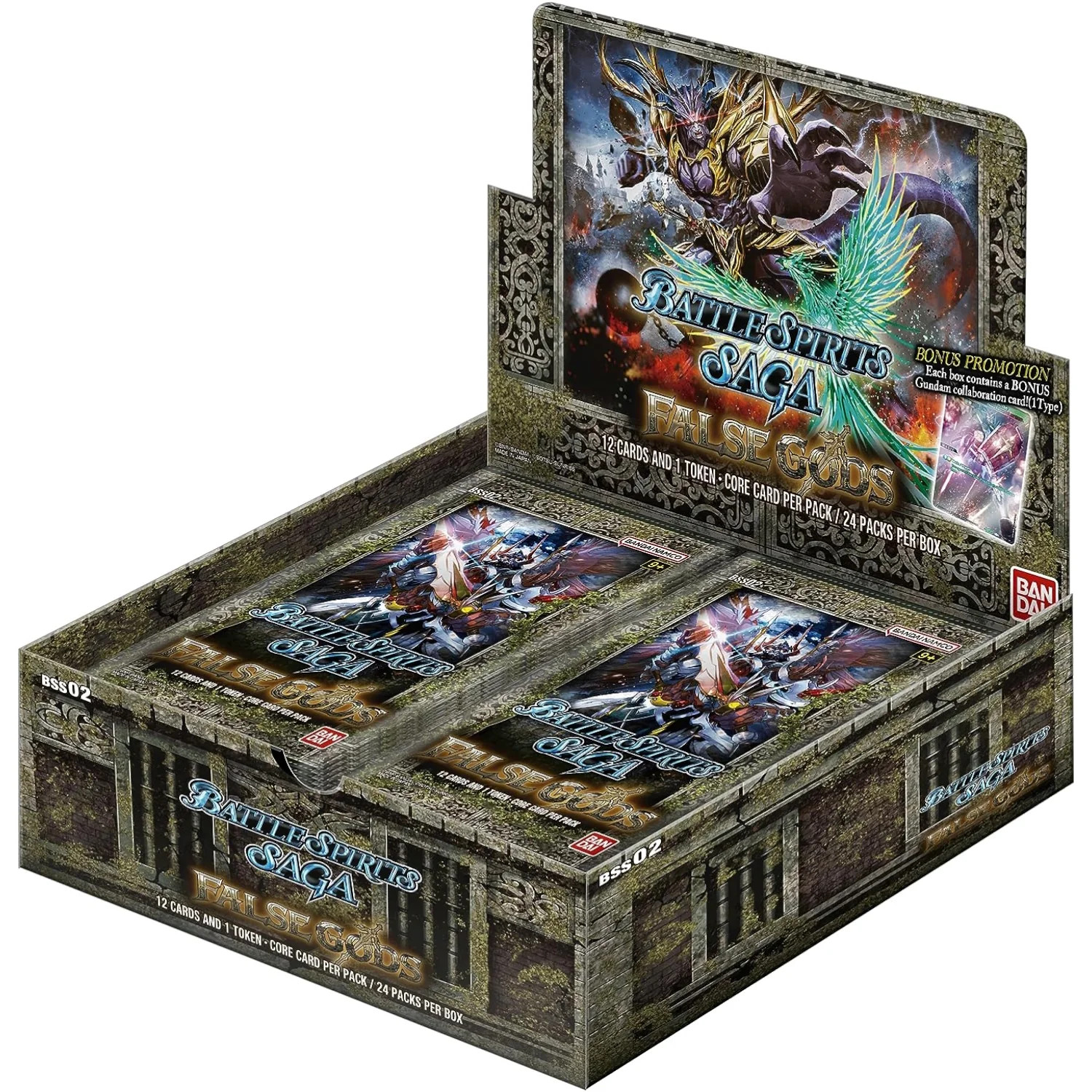 Коробка бустеров Battle Spirits Saga TCG False Gods Booster Box - 24 упаковки 6190₽