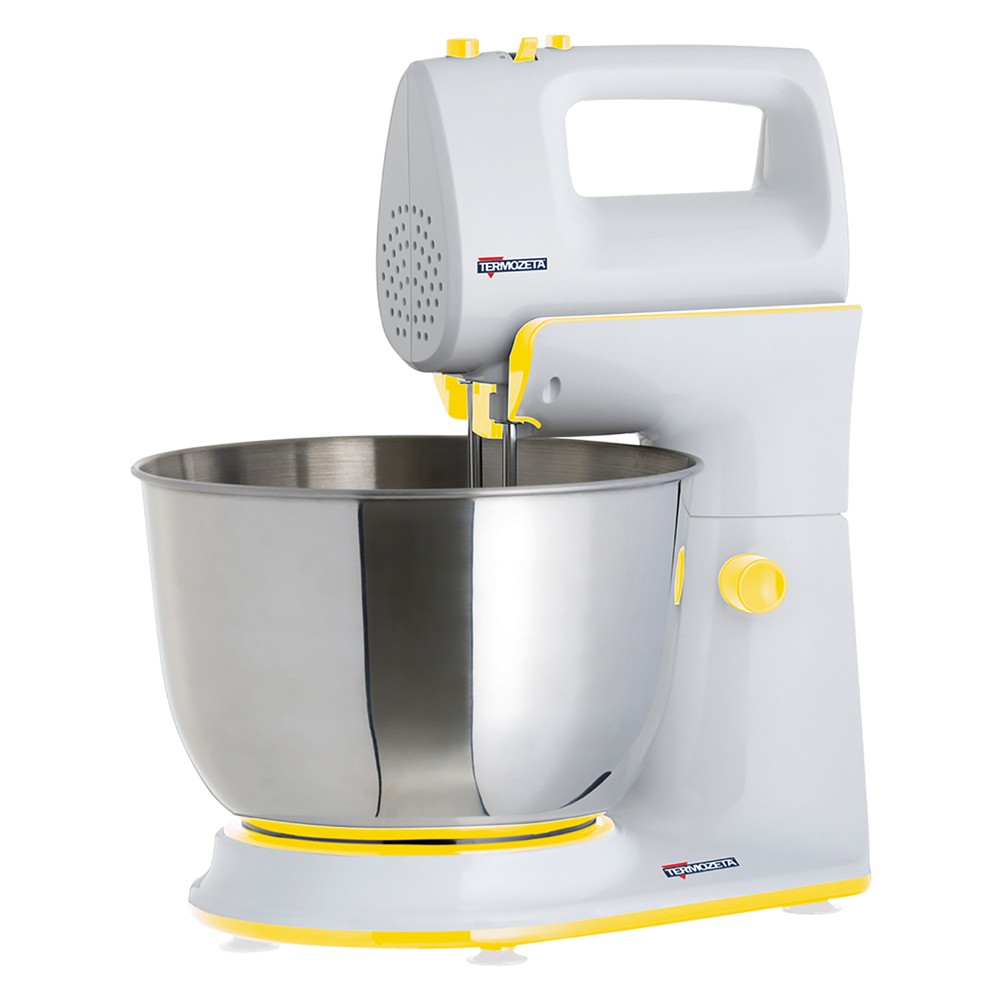 Sbattitore Termozeta con Ciotola Inox 3L - Perfetto per Torte e Dolci