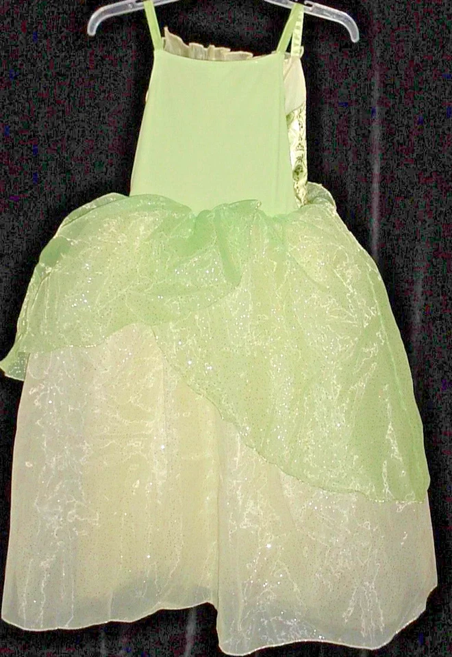 Disney Store Princess and the Frog Princess TIANA Dress Up Costume Size 9-10 - Image 3 of 3