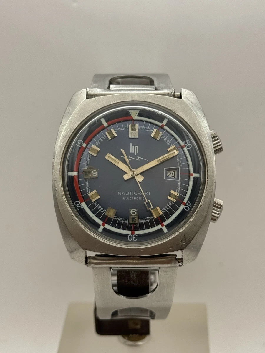 CADRAN MONTRE LIP R184 (ORIGINE NEUF DE 1980) ELECTRONIC (n.25