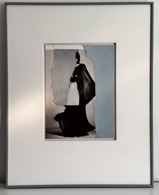 Alina Herzau HEAD UP 3D Collage Unikat Mode handsigniert Galerierahmung neu