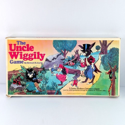 The Uncle Wiggily Board Game Parker Brothers 1979 Vintage 100% COMPLETE