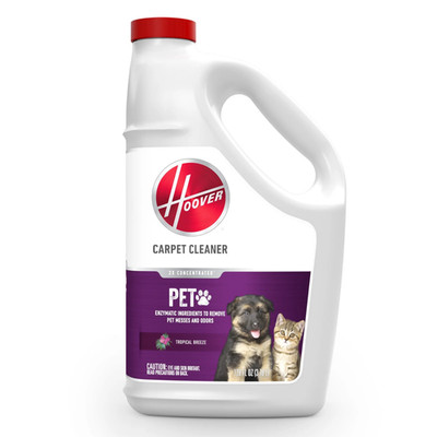 Hoover Pet Carpet Cleaner Solution, Tropical Breeze Scent, for Carpet