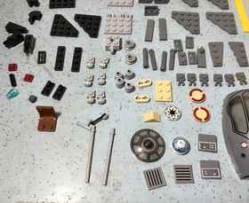 2005 LEGO STAR WARS PARTS LOT SET 7283-ULTIMATE SPACE BATTLE 80% COMPLETE NO BOX