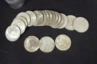 1964 KENNEDY HALF DOLLAR ROLL 20 COINS 90% SILVER ROLL $.50 UNITED STATES USA
