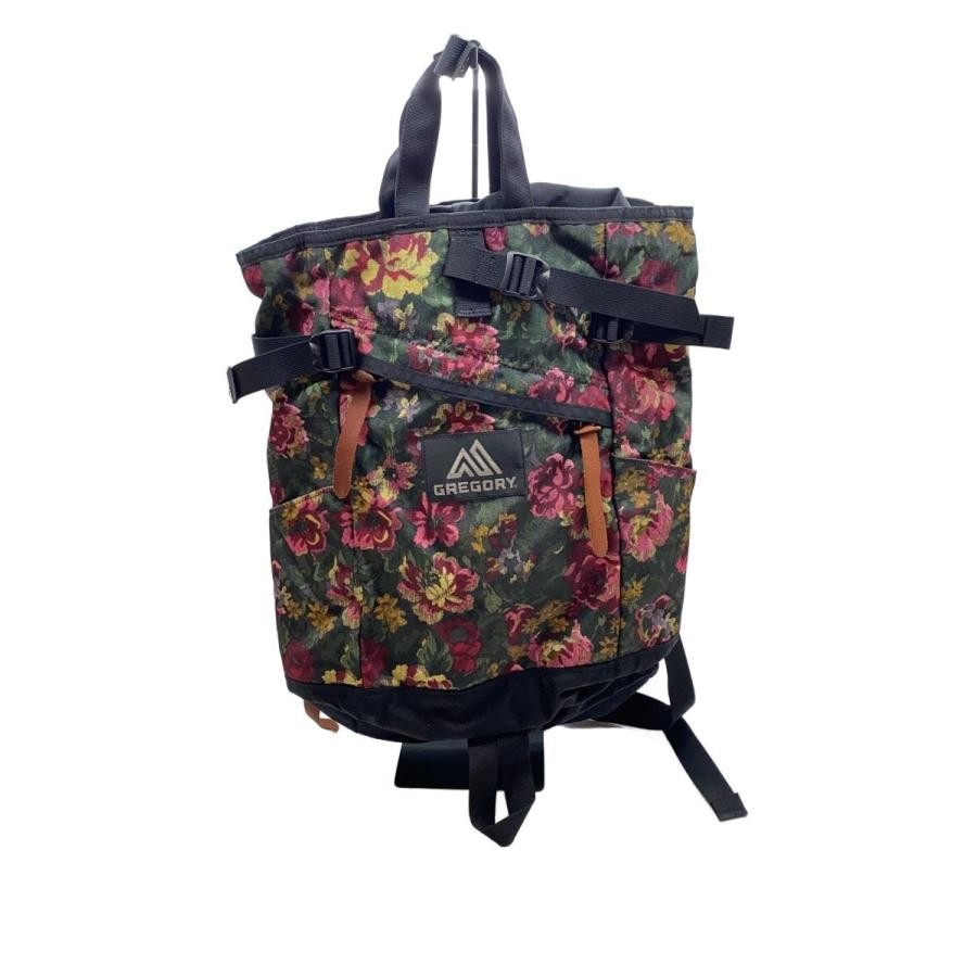 Gregory Backpack Polyester Multicolor Floral Patt… - image 1