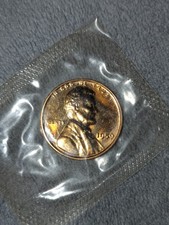 1959 Lincoln Memorial Penny GEM PROOF Red Sealed Original US Mint Cello 1c