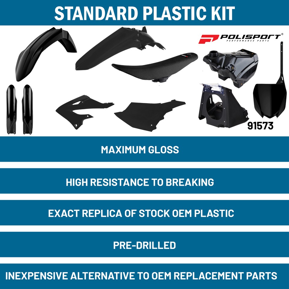 Yamaha Yz 125 Polisport Restyling Kit For Yamaha YZ125/250 (2002