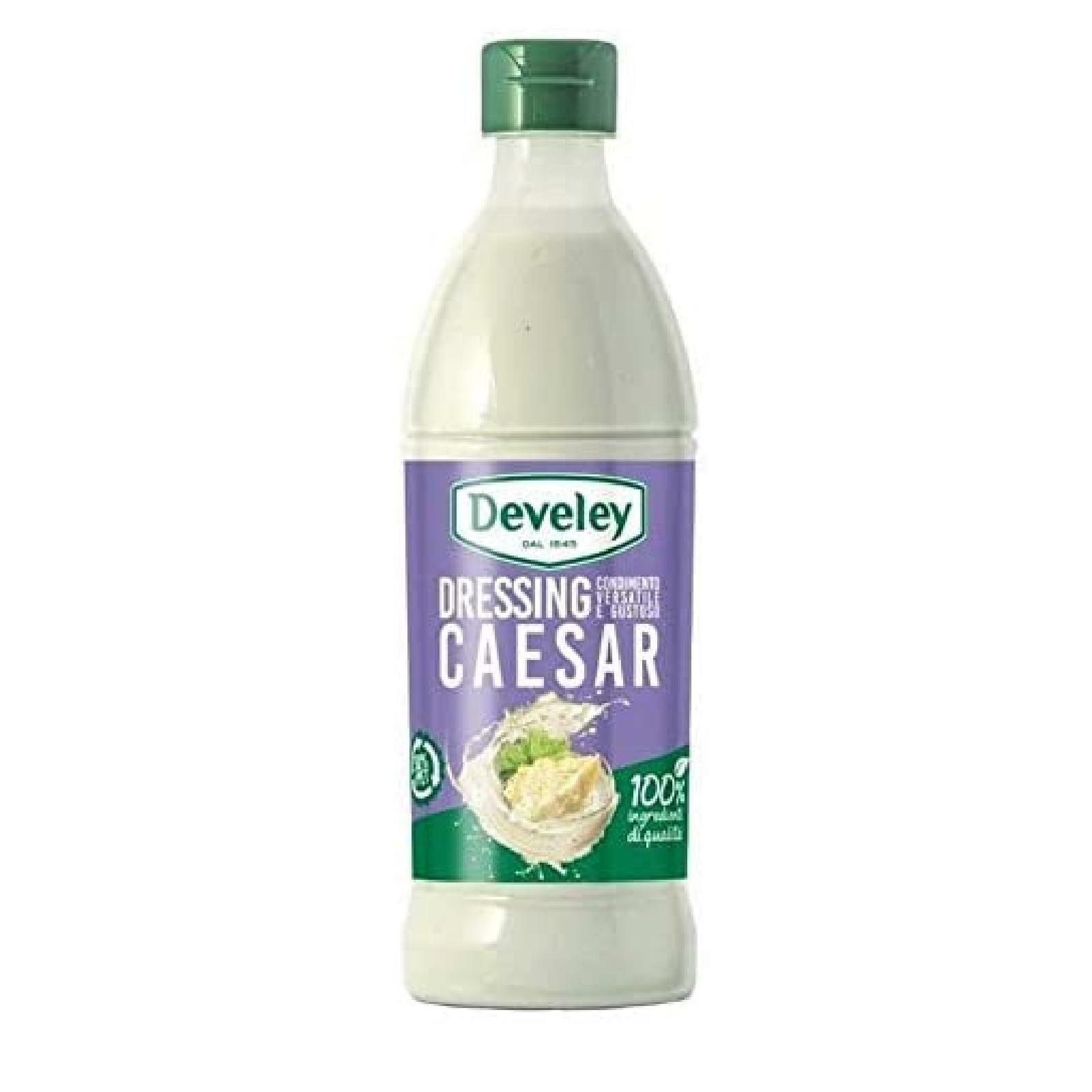 SALSA DRESSING DEVELEY DRESSING CESAR 500 ml INSALATA 100% NATURALE