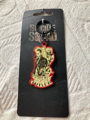 BioWorld - Suicide Squad - Property Joker - Metal Key Chain - New with label