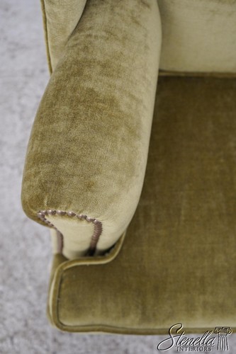 L60274EC: Chippendale 18th C. Style Youth Wing Chair - Picture 6 of 18