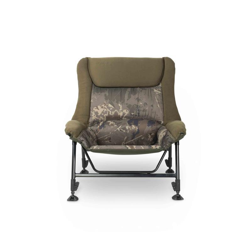 Nash Indulgence Emperor Chair Camo Carp Fishing