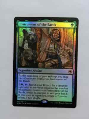 MTG Magic: The Gathering FOIL Instrument of the Bards AFR Forgotten Realms NM!