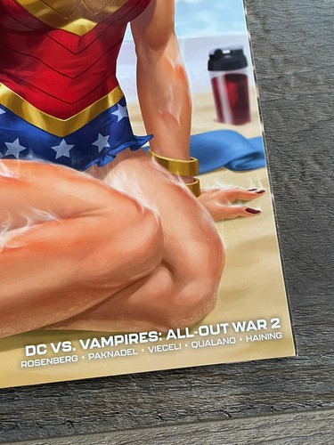 DC vs. VAMPIRES: ALL-OUT WAR #2 (EJIKURE SWIMSUIT VARIANT Cover) COMIC BOOK 2022 - Picture 2 of 8